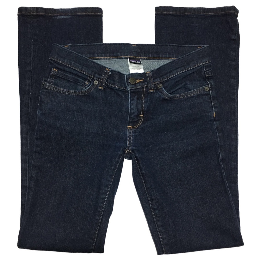 Patagonia organic cotton slim boot cut jeans